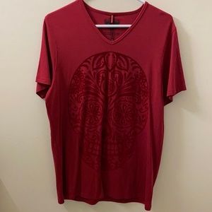 Ay Güey  sugar skull print short sleeve T-shirt